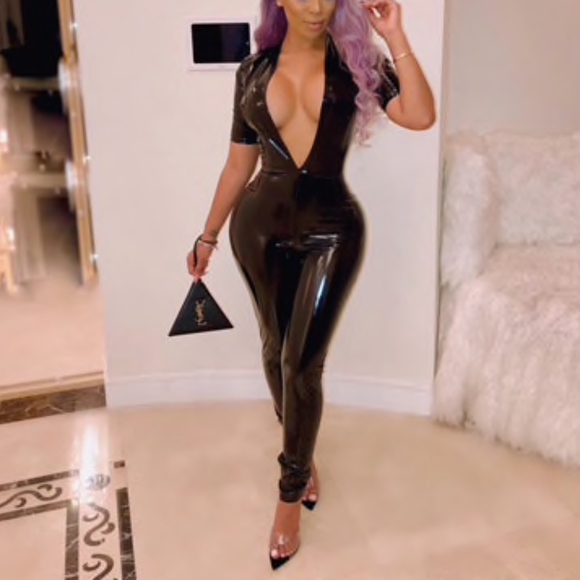 Leather Jumpsuit redadmiralcollection.com - Picture 2 of 3